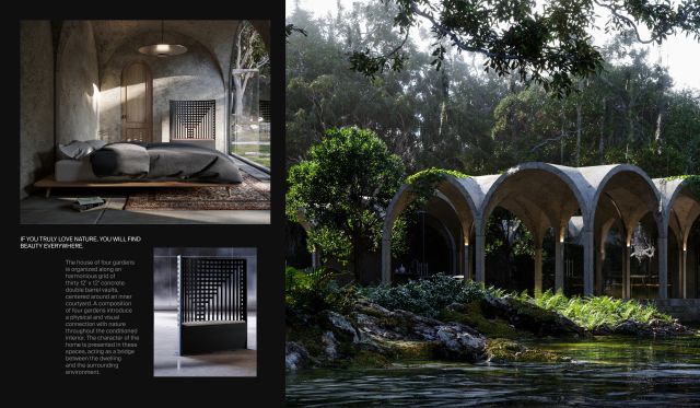 Immagine progetto House of four gardens Truetopia